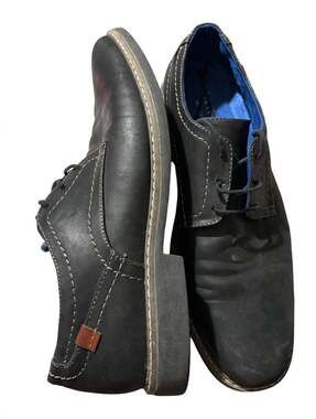 Varese William Black Memory Foam Men's Dress Shoes Size 10M